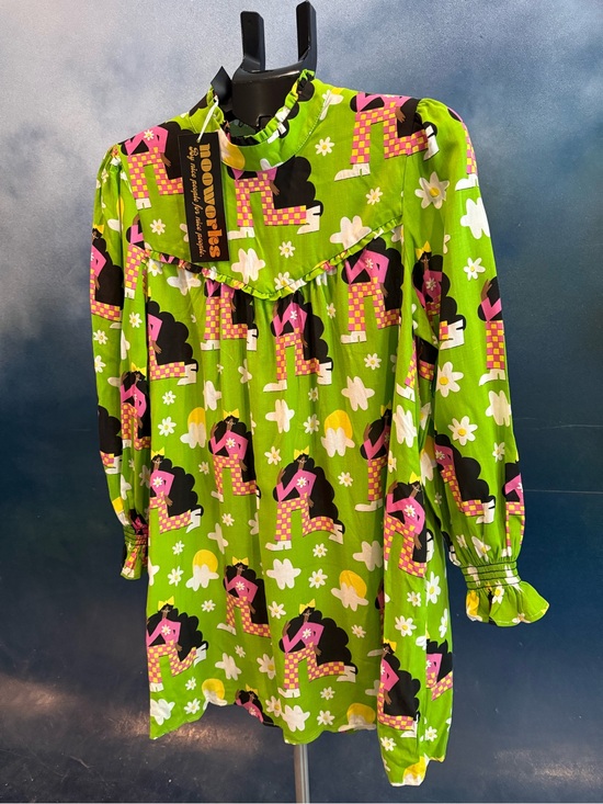 Nooworks Dresses & Skirts - Nooworks Stevie Dress in checkered ladies print. NWT